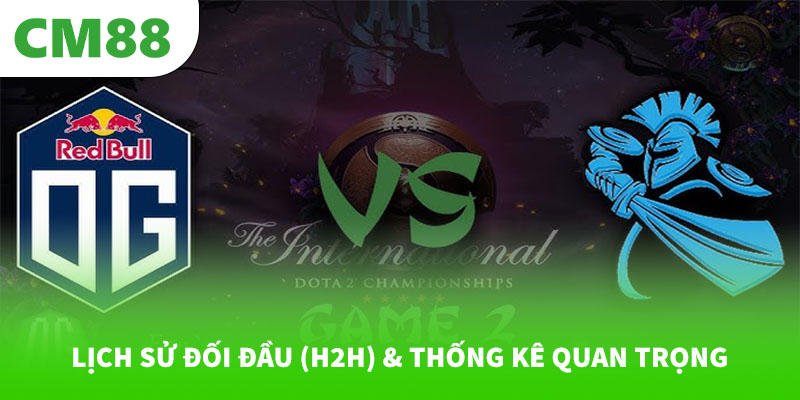 Soi kèo eSports trận Dota2 OG vs LGD 4 Lịch sử đối đầu (H2H) & thống kê quan trọng