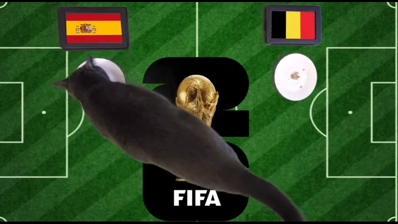 Mèo tiên tri dự đoán Tây Ban Nha và Argentina Mèo tiên tri dự đoán Tây Ban Nha và Argentina